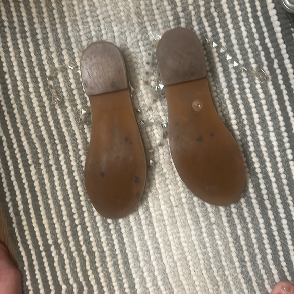 STEVE MADDEN CLEAR TRAVEL SANDAL SIZE 8 - Picture 7 of 8